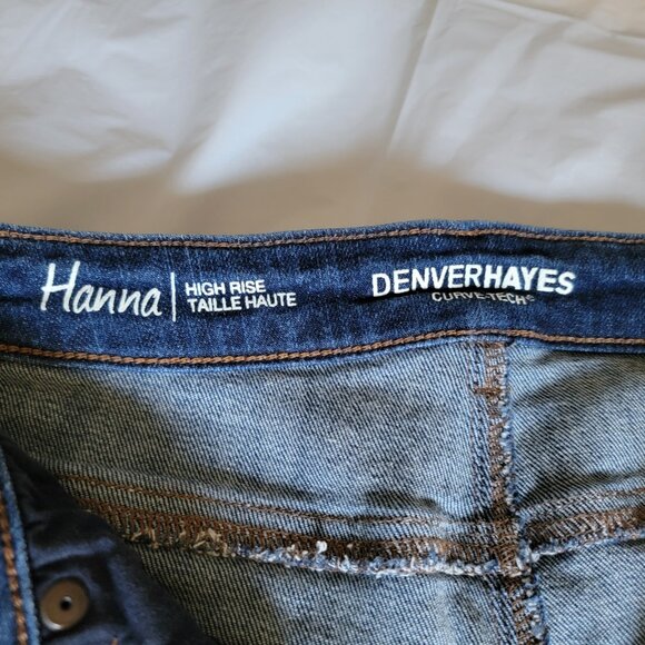 Vintage Jean Shorts High Rise Bermuda Denim Women Size 4 Beach Summer - Picture 10 of 13